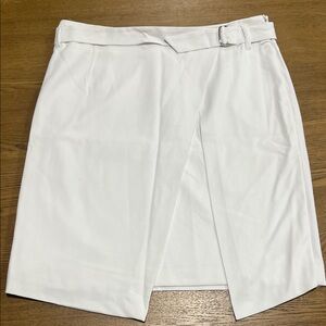 Amanda & Chelsea White Pencil Skirt